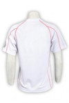 T573 white t shirts with logo for team