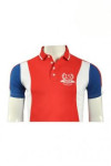 P517 red-white-blue polo shirts