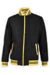 Z240 Black Zip up With Yellow Zipper