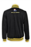 Z240 Black Zip up With Yellow Zipper