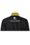 Z240 Black Zip up With Yellow Zipper