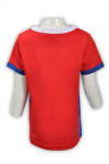 T586  wicking football t shirt