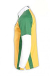 P524 green and yellow workwear polo shirts