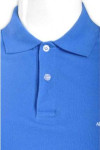 P528 light blue reflective polo shirts