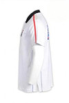 P536 sports club white polo shirts