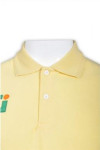 P546 light yellow polo shirts 