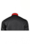 KI078 Where Can I Find Customized Chef Clothing Black Chef Jacket with Pen Pocket Singapore 