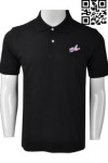 P720 Black Polo Shirt