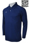 P697 Long-sleeved Warm Polo