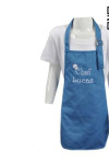 AP070 Customize Embroidered Dark Slate Blue Aprons Cotton Server Bib Apron Chefs Waiters Catering Uniform