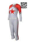 CH159 Customize Girls Cheerleader Outfit Long Sleeve Cheer Uniform with Leggings