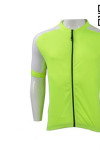 B128 Custom Green Men's Cycling Kits Hi Vis Cycling Jersey Fluorescent Cycling Top