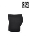 UW002 Custom made Black Underwear
