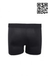UW002 Custom made Black Underwear