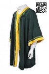 DA021 Custom-Made Bachelor Robe Convocation Gown Graduation Robe Sash