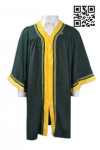 DA021 Custom-Made Bachelor Robe Convocation Gown Graduation Robe Sash