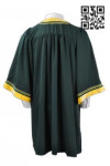 DA021 Custom-Made Bachelor Robe Convocation Gown Graduation Robe Sash