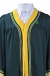 DA021 Custom-Made Bachelor Robe Convocation Gown Graduation Robe Sash