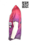 DS045 Personalised Dart Shirt Breathable Pink Purple Gradient Men's Darts Shirts 