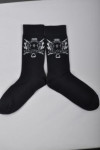 SOC022 Custom Womens Black Socks