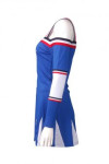 CH161 Custom Design Cheerleading Tank Top with Skirt Women's Gladiator Style Cheerleading Team Uniform Manufacturer