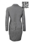 BWS073 Customized Women's Formal Petite Business Suits Corporate Wear