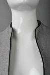 BWS079 Produce Office Attire Grey Elegant Corporate Attire