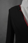 BWS082 Custom-made Women's Black Casual Interview Suit Jacket Outfits Female Office Attire