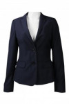 BWS084 Customised Plus Size Black Business Suits Jacket Corporate Attire for Women 