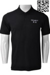 P727 Customize Black Mens Polo