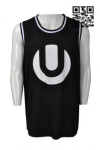 VT162 Order LOGO Vest T-shirt Style Contrast Collar Tank Top