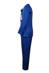 BS353 Bespoke Dark Blue Futuristic Holiday Business Suit