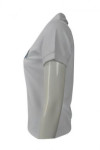 P761 Custom made Order White Polo Shirt