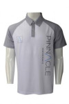 P763 Custom  made Grey Polo Shirts