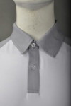 P763 Custom  made Grey Polo Shirts