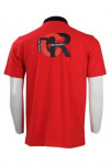 P775 Print Red and Black Polo Shirt