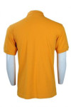 P776 Custom made Order Mens Yellow Polo Shirt