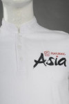 P785 Custom made Men White Polo