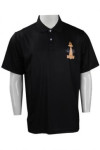 P790 OEM Black Mens Polo Shirt