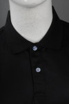 P790 OEM Black Mens Polo Shirt