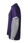 P795 Custom made Order Purple Polo Shirt Men