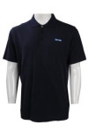 P800 Customize Black Polo Shirt Mens