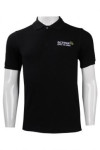 P807 Custom-made All Black Polo Shirt