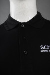 P807 Custom-made All Black Polo Shirt