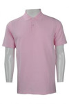 P813 Customized Pink Polo Shirts