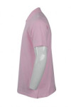 P813 Customized Pink Polo Shirts