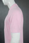 P813 Customized Pink Polo Shirts