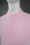 P813 Customized Pink Polo Shirts