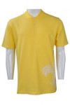 P820 Tailor-made Yellow Polo Men