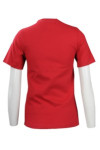 T753 Red Women T-Shirt Design SIngapore